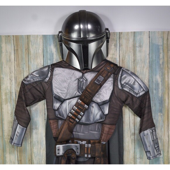 Rubie's Star Wars The Mandalorian Beskar Armor Kids M (8-10) Halloween Cosutume - Picture 2 of 16